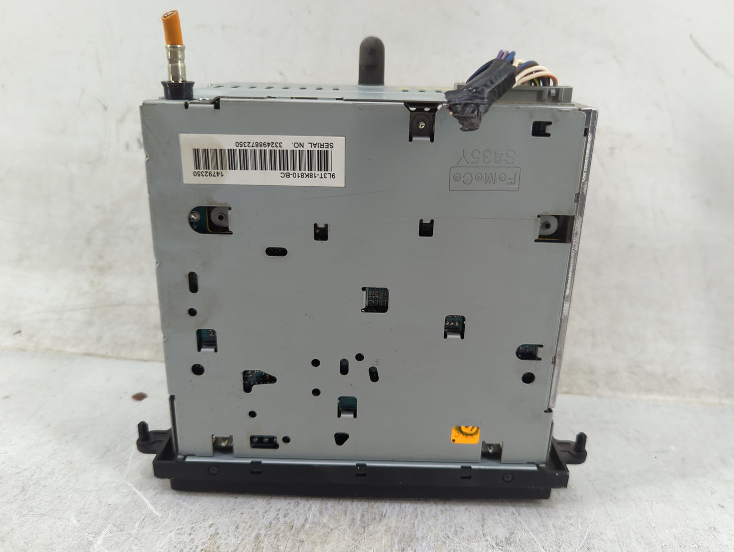 2009 Ford F150 Radio AM FM Cd Player Receiver Replacement P/N:9L3T-18K810-BC Fits Fits 2010 OEM Used Auto Parts - Oemusedaut