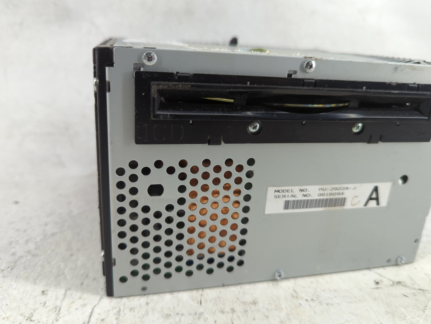 2009 Ford F150 Radio AM FM Cd Player Receiver Replacement P/N:PU-2922A-J 9L3T-18C869 Fits OEM Used Auto Parts - Oemusedautop