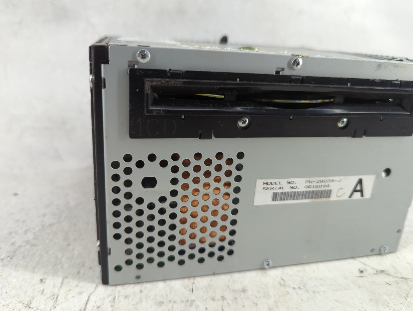 2009 Ford F150 Radio AM FM Cd Player Receiver Replacement P/N:PU-2922A-J 9L3T-18C869 Fits OEM Used Auto Parts - Oemusedautop