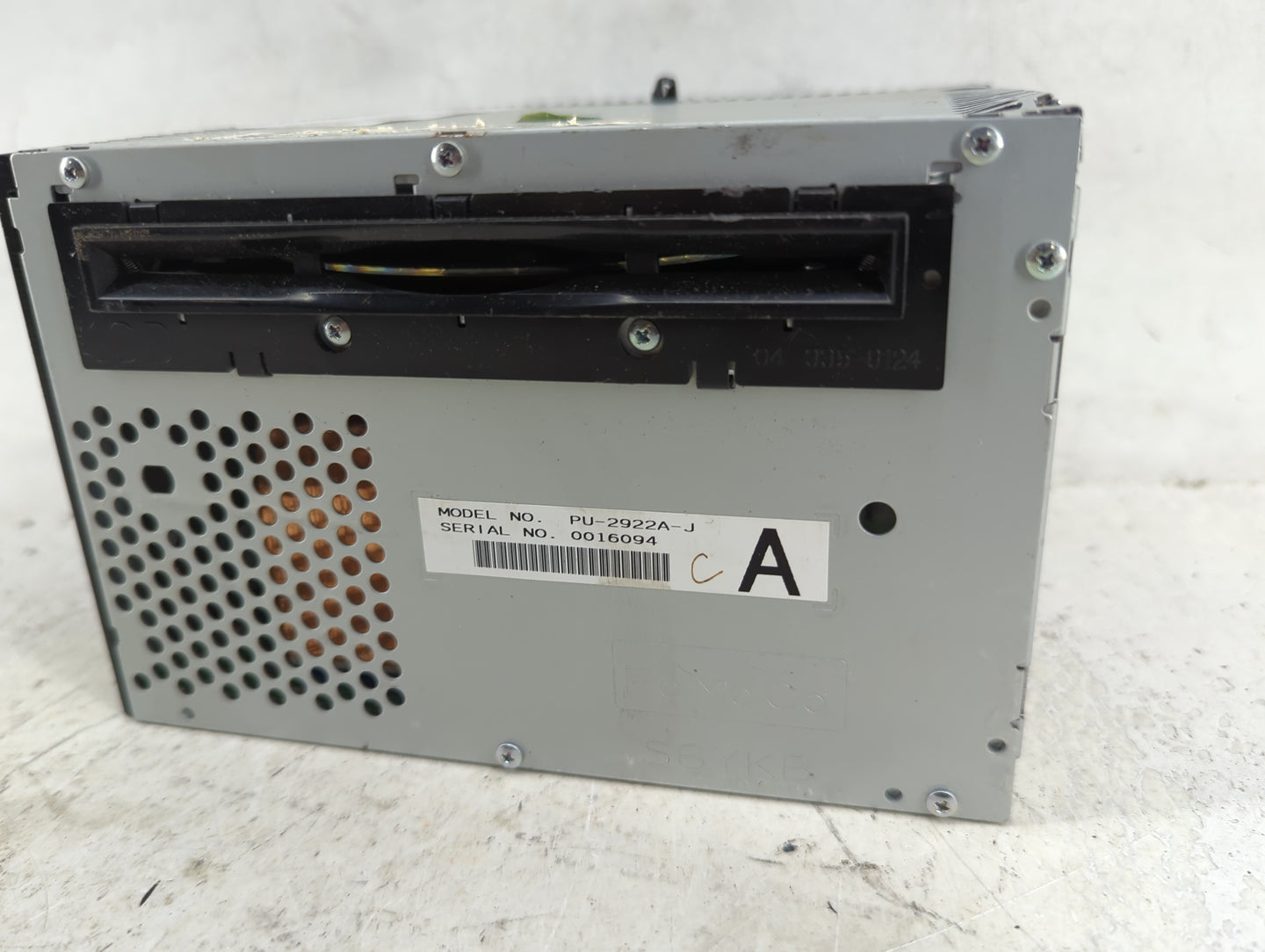 2009 Ford F150 Radio AM FM Cd Player Receiver Replacement P/N:PU-2922A-J 9L3T-18C869 Fits OEM Used Auto Parts - Oemusedautop