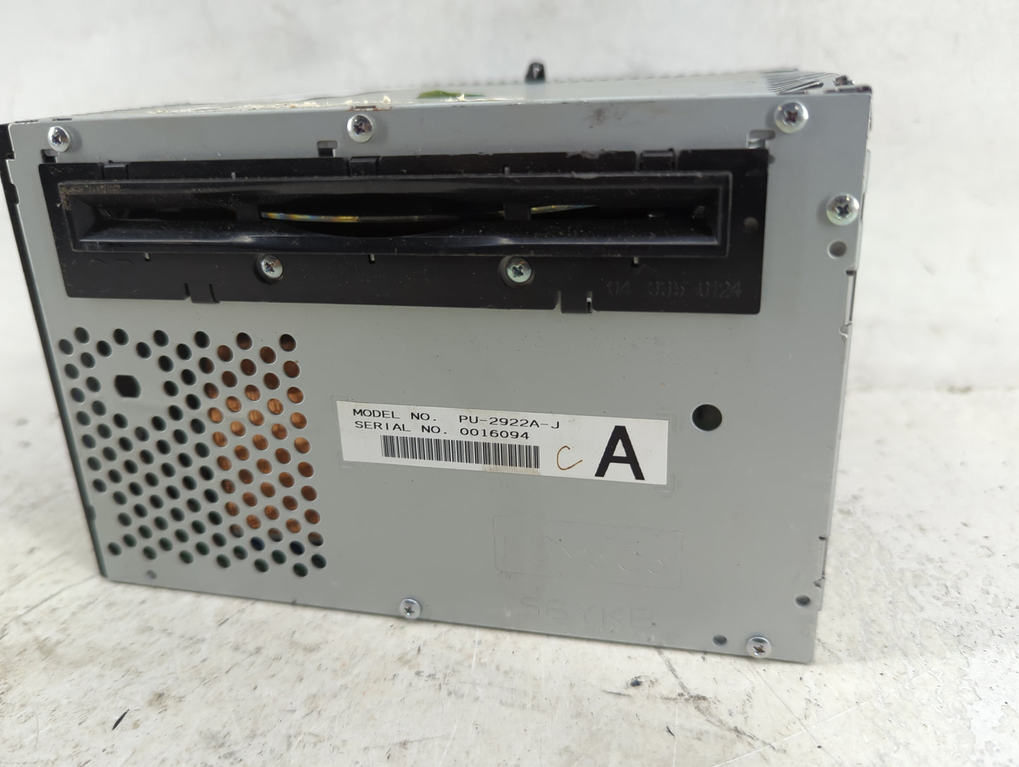 2009 Ford F150 Radio AM FM Cd Player Receiver Replacement P/N:PU-2922A-J 9L3T-18C869 Fits OEM Used Auto Parts - Oemusedautop