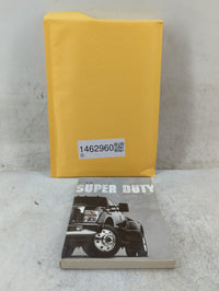 2009 Ford F350sd Owners Manual Book Guide P/N:9C3J19A321AB OEM Used Auto Parts - Oemusedautoparts1.com