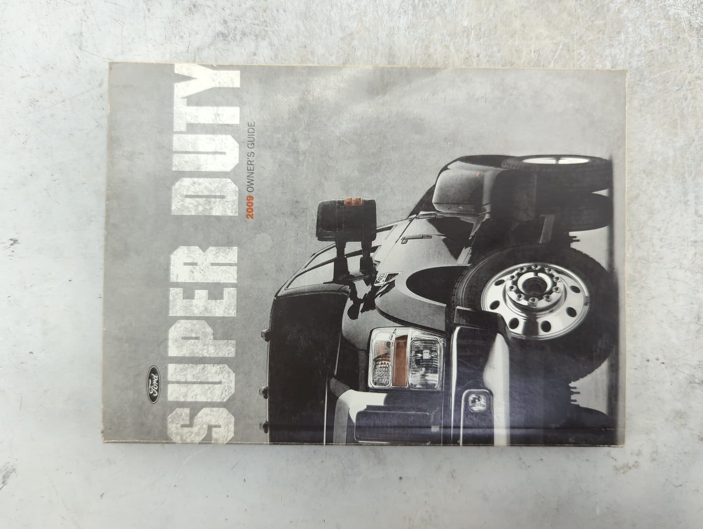2009 Ford F350sd Owners Manual Book Guide P/N:9C3J19A321AB OEM Used Auto Parts - Oemusedautoparts1.com