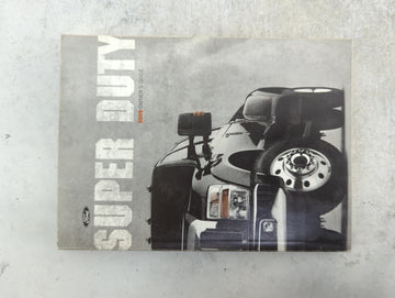 2009 Ford F350sd Owners Manual Book Guide P/N:9C3J19A321AB OEM Used Auto Parts