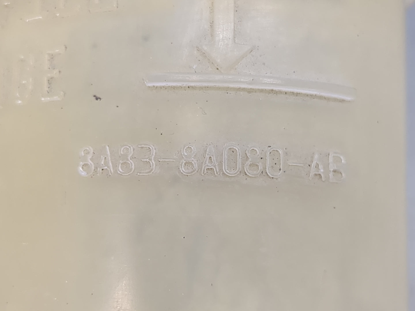 2009-2012 Ford Flex Windshield Washer Fluid Reservoir Bottle Oem - Oemusedautoparts1.com