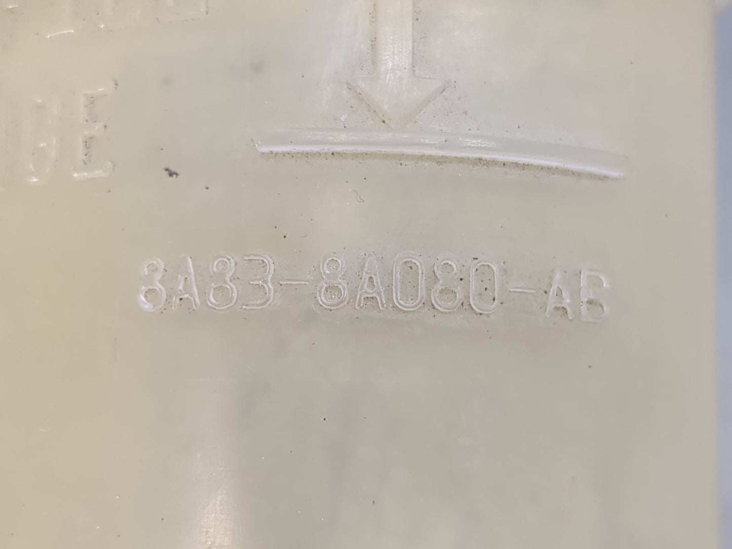 2009-2012 Ford Flex Windshield Washer Fluid Reservoir Bottle Oem - Oemusedautoparts1.com