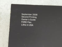 2009 Ford Flex Owners Manual Book Guide OEM Used Auto Parts - Oemusedautoparts1.com