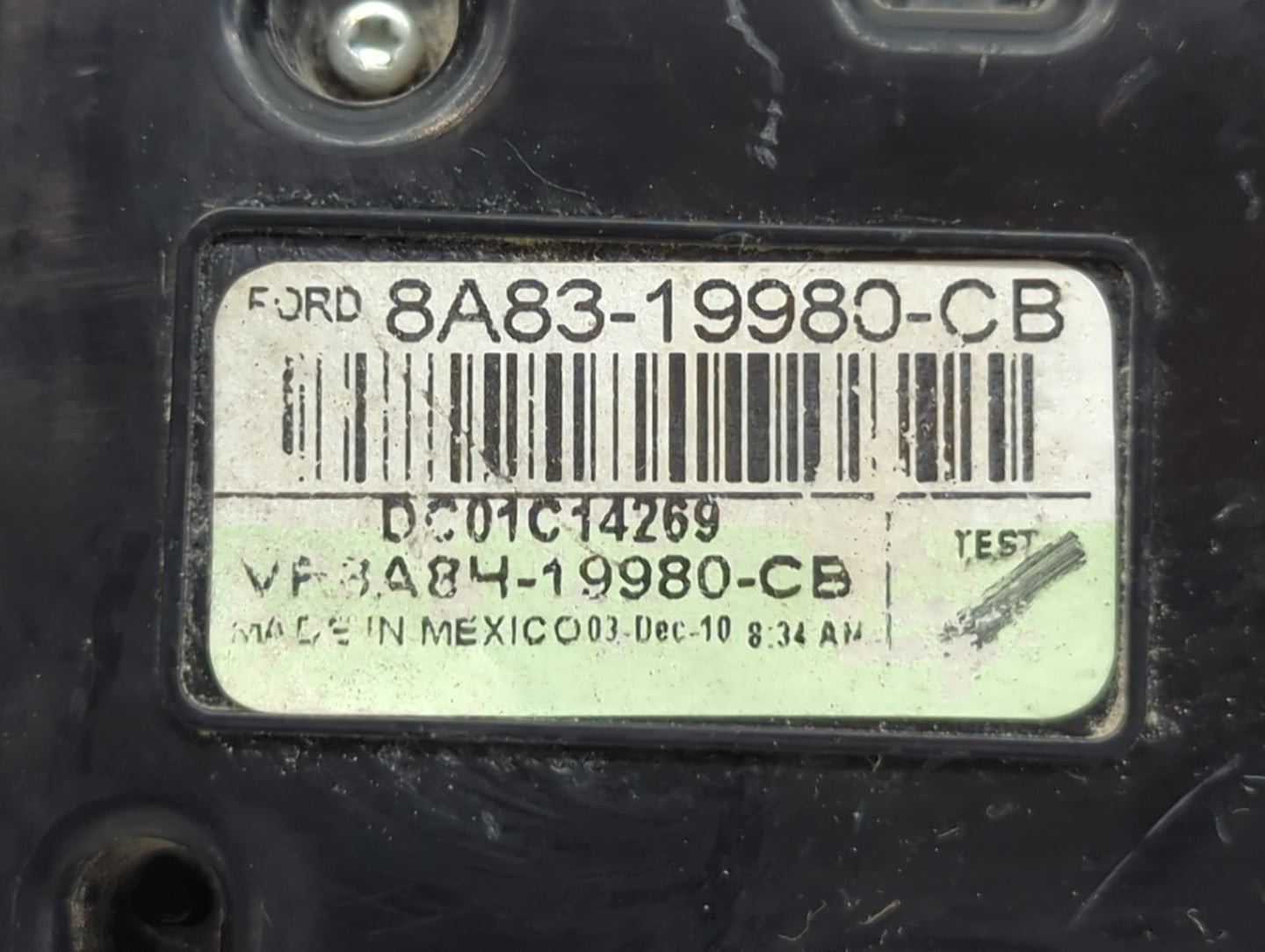 2009-2012 Ford Flex Climate Control Module Temperature AC/Heater Replacement P/N:8A83-19980-CB Fits Fits 2009 2010 2011 2012