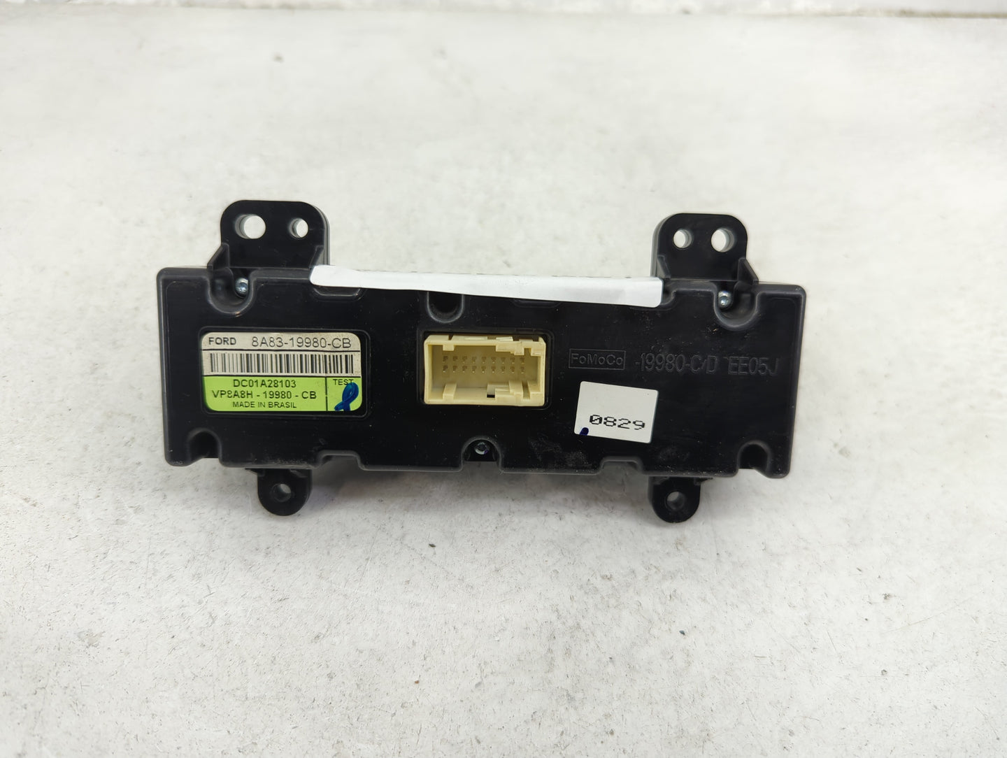 2009-2012 Ford Flex Climate Control Module Temperature AC/Heater Replacement P/N:8A83-19980-CB VP8A8H-19980-CB Fits OEM Used