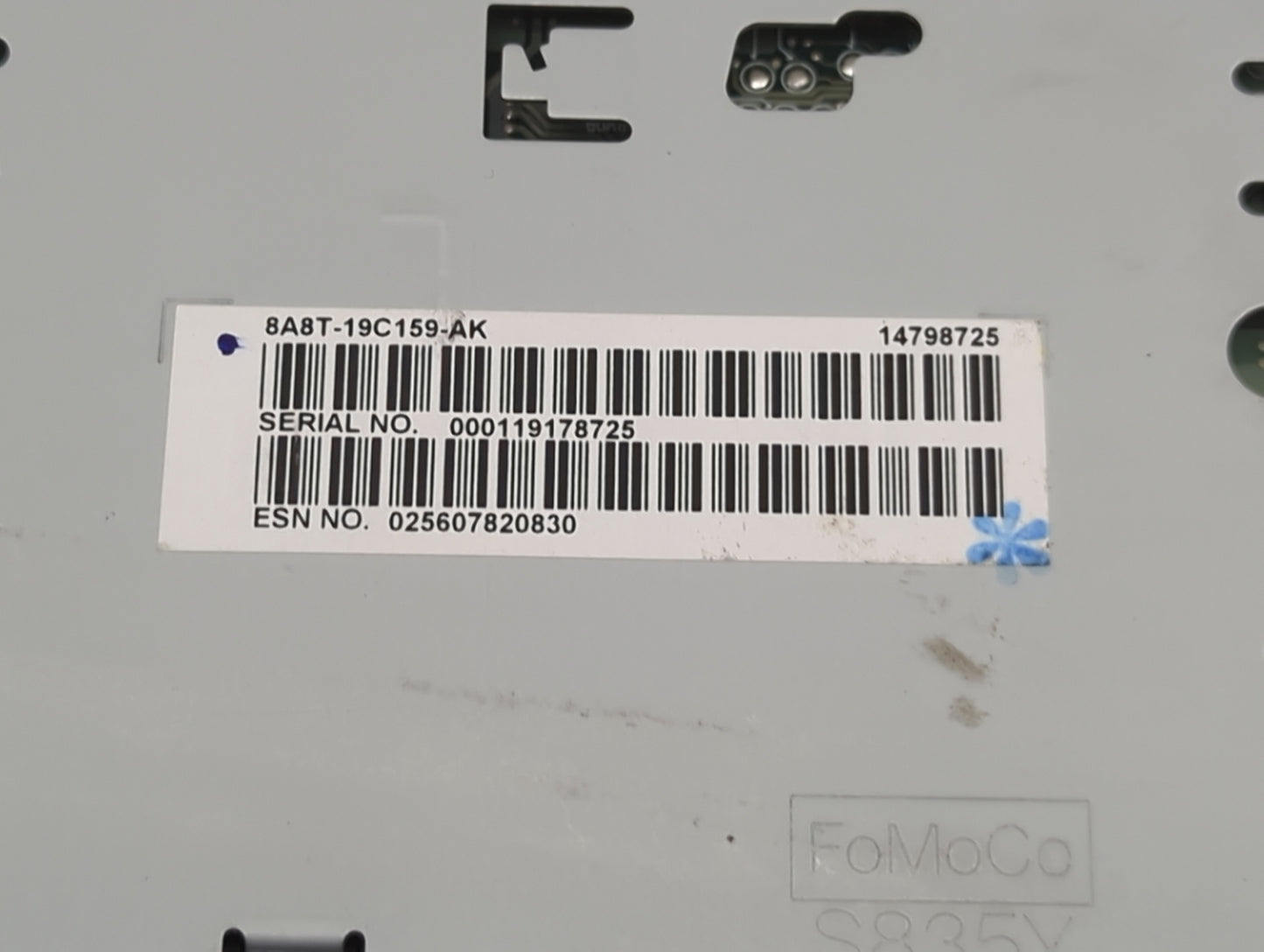 2009 Ford Flex Radio AM FM Cd Player Receiver Replacement P/N:8A8T-19C159-AK BA8T-19C159-AK Fits OEM Used Auto Parts - Oemus