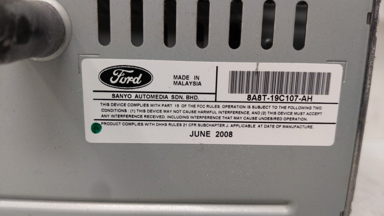 2009-2009 Ford Flex Am Fm Cd Player Radio Receiver - Oemusedautoparts1.com