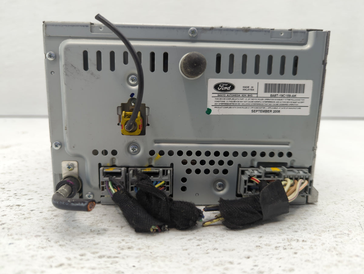 2009-2009 Ford Flex Am Fm Cd Player Radio Receiver 466114 - Oemusedautoparts1.com