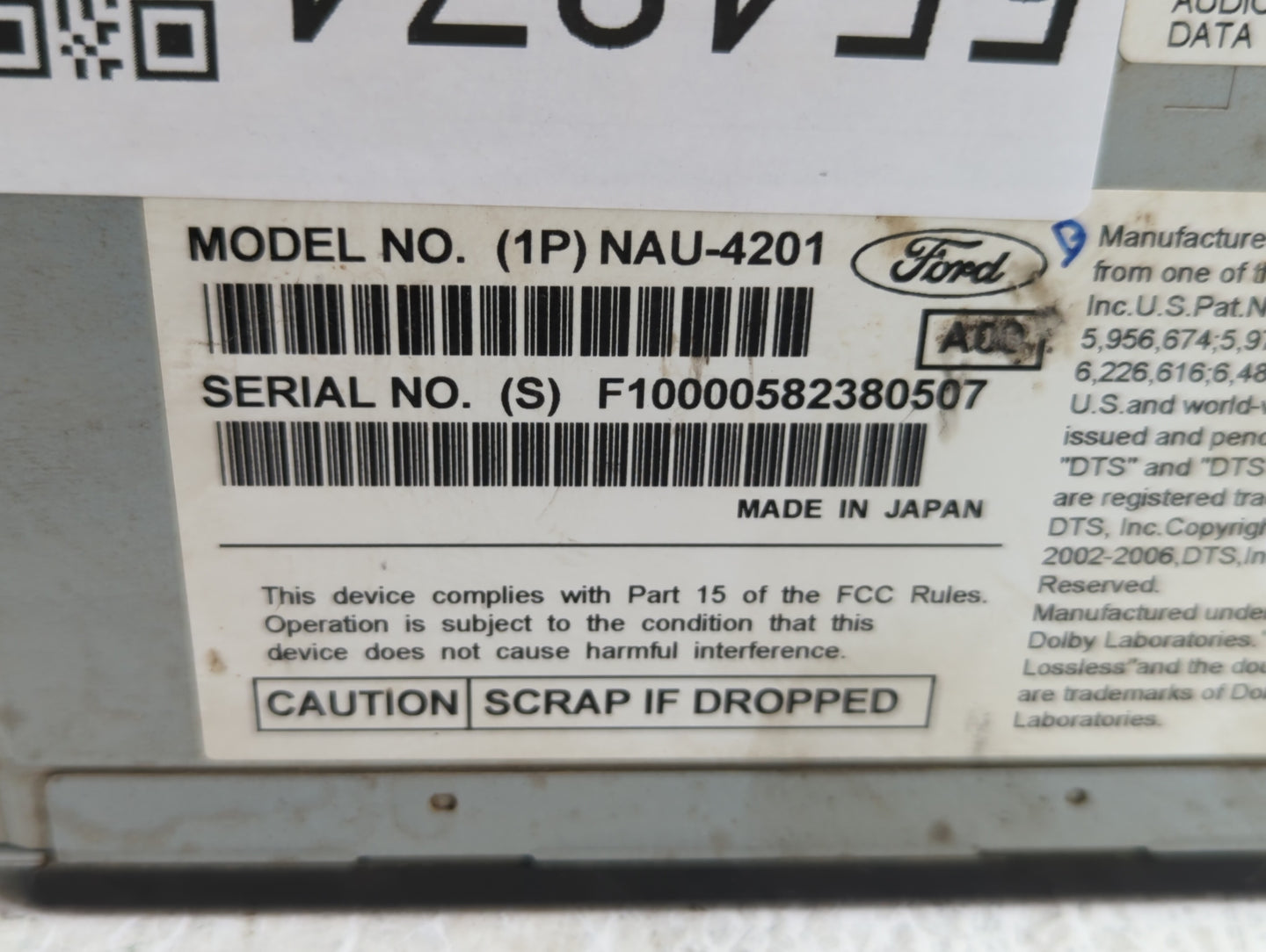 2009-2009 Ford Flex Am Fm Cd Player Radio Receiver - Oemusedautoparts1.com