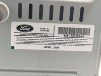 2009 Ford Flex Radio AM FM Cd Player Receiver Replacement P/N:8A8T-19C159-AK Fits OEM Used Auto Parts - Oemusedautoparts1.co
