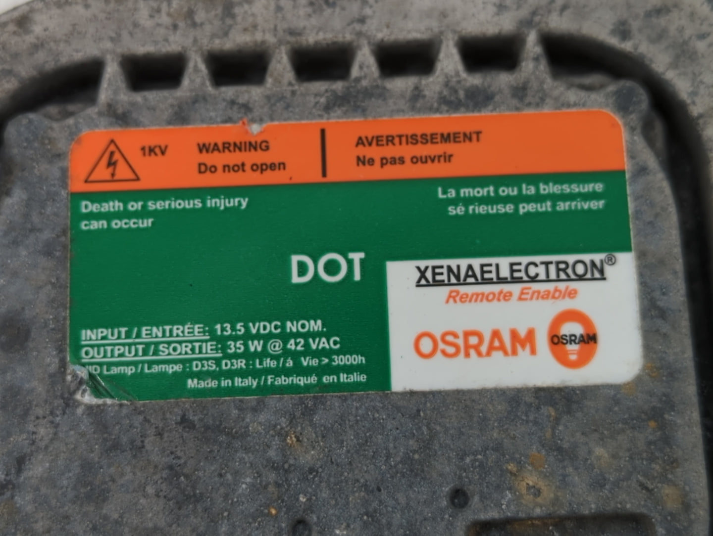 2009-2012 Ford Flex Headlight Ballast Head Light - Oemusedautoparts1.com