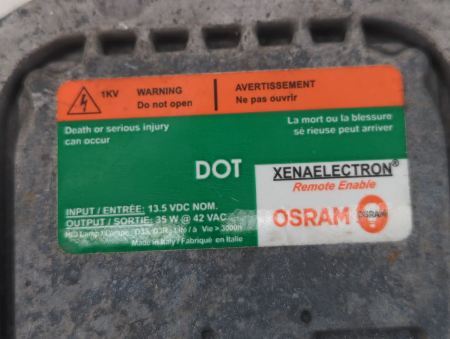 2009-2012 Ford Flex Headlight Ballast Head Light - Oemusedautoparts1.com