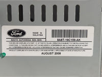 2009 Ford Flex Radio AM FM Cd Player Receiver Replacement P/N:8A8T-19C159-AK Fits OEM Used Auto Parts - Oemusedautoparts1.co