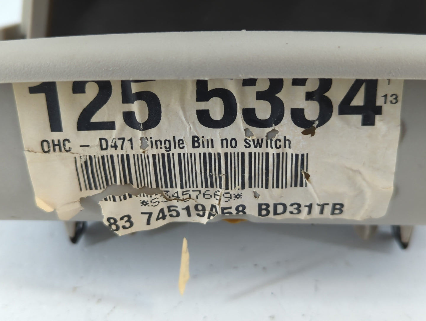 2009-2012 Ford Flex Overhead Roof Console 717293 - Oemusedautoparts1.com