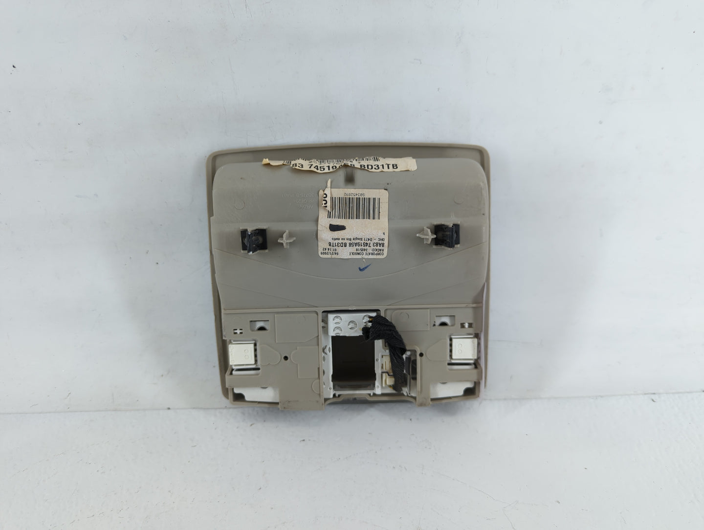 2009-2012 Ford Flex Overhead Roof Console 717293 - Oemusedautoparts1.com