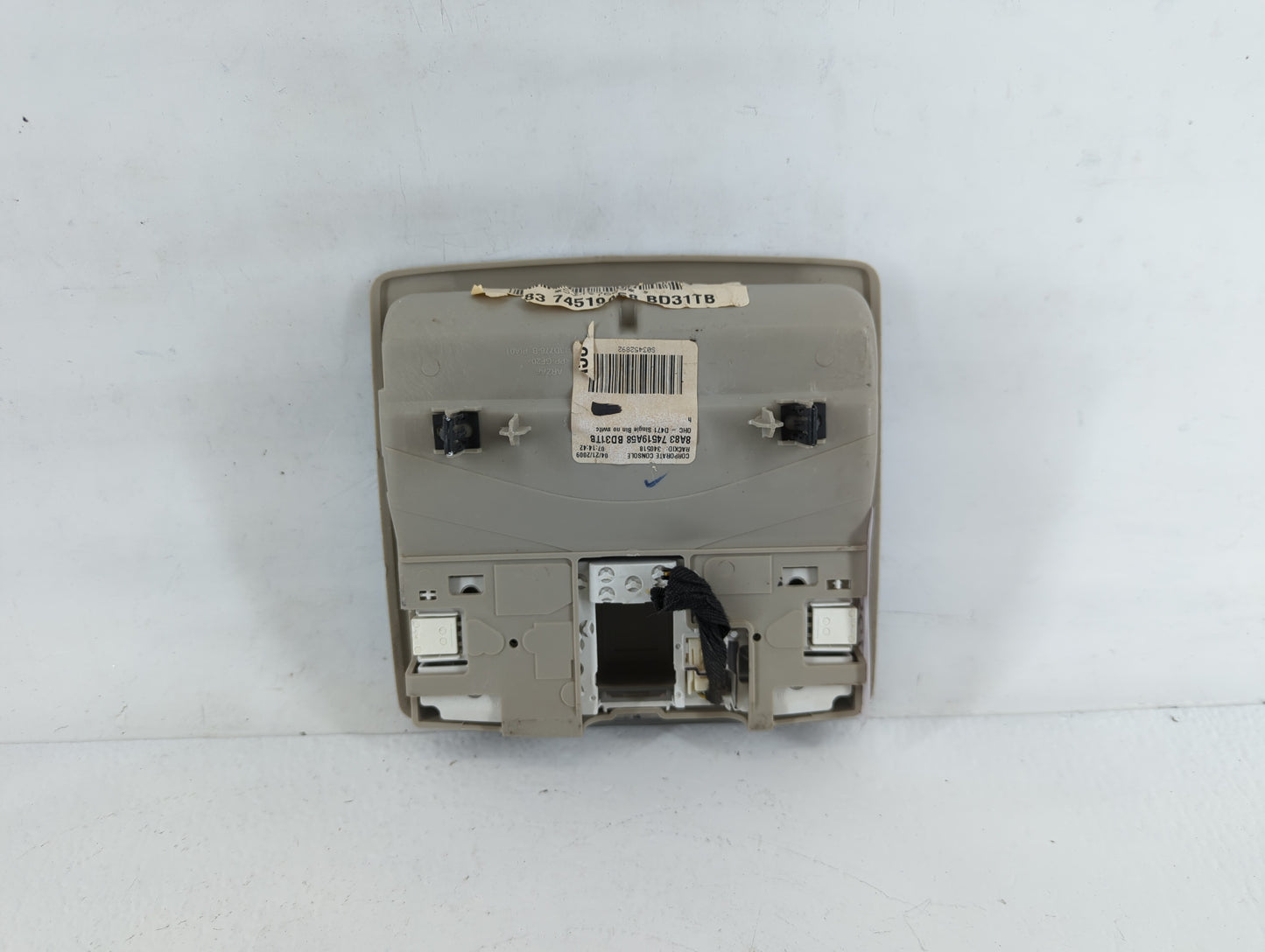 2009-2012 Ford Flex Overhead Roof Console 717293 - Oemusedautoparts1.com