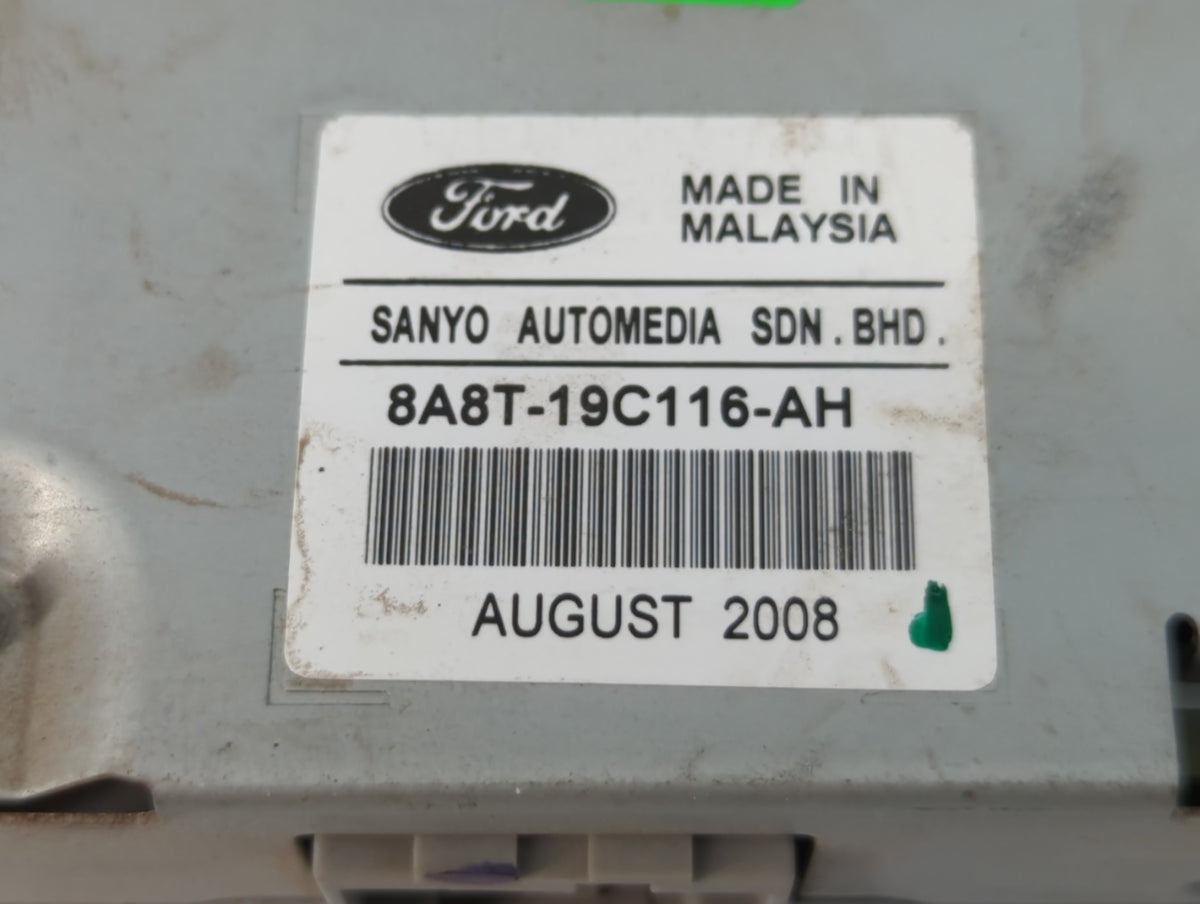 2009-2009 Ford Flex Information Radio Display Screen 885284 - Oemusedautoparts1.com