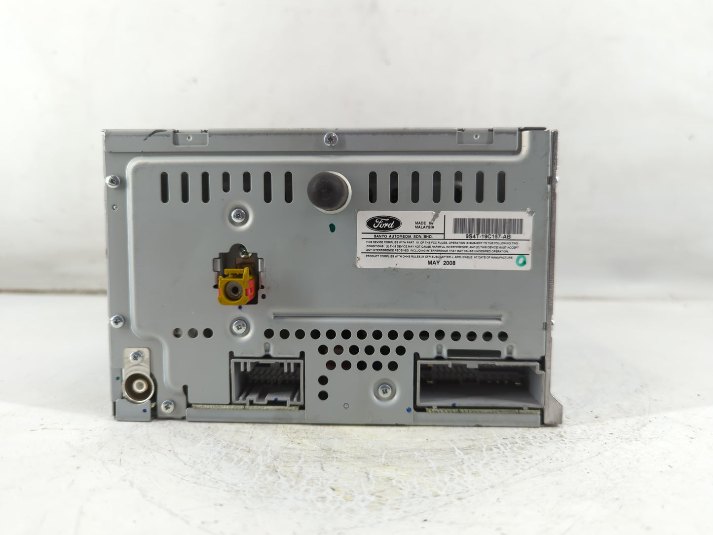 2009 Ford Focus Radio AM FM Cd Player Receiver Replacement P/N:9S4T 18C869 BD Fits OEM Used Auto Parts - Oemusedautoparts1.c