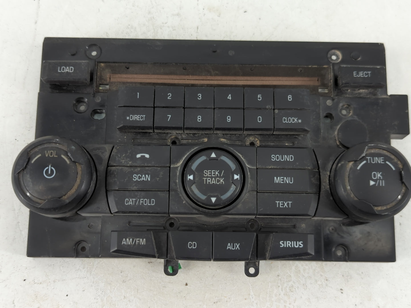 2009-2011 Ford Focus Radio AM FM Cd Player Receiver Replacement P/N:9S4T-18A802-AA Fits Fits 2009 2010 2011 OEM Used Auto Pa