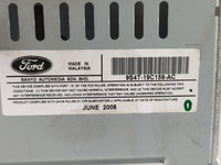 2009 Ford Focus Radio AM FM Cd Player Receiver Replacement P/N:9S4T-19C159-AC OEM Used Auto Parts - Oemusedautoparts1.com