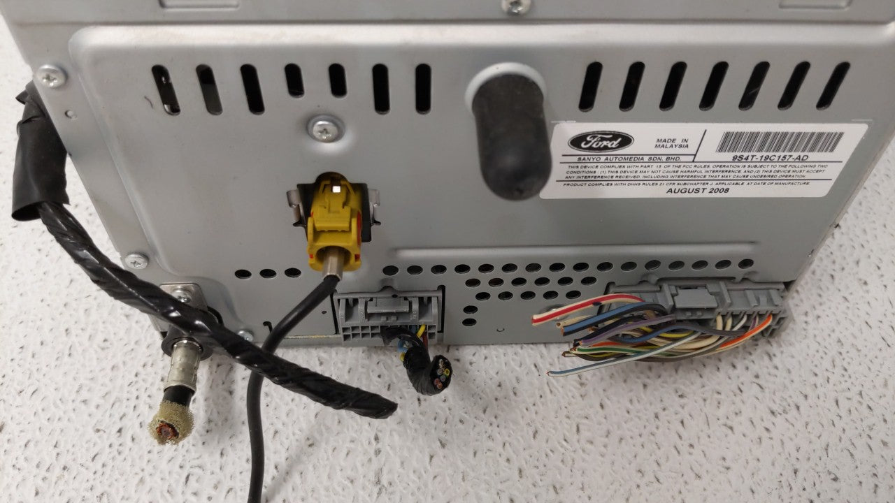 2009-2009 Ford Focus Am Fm Cd Player Radio Receiver - Oemusedautoparts1.com
