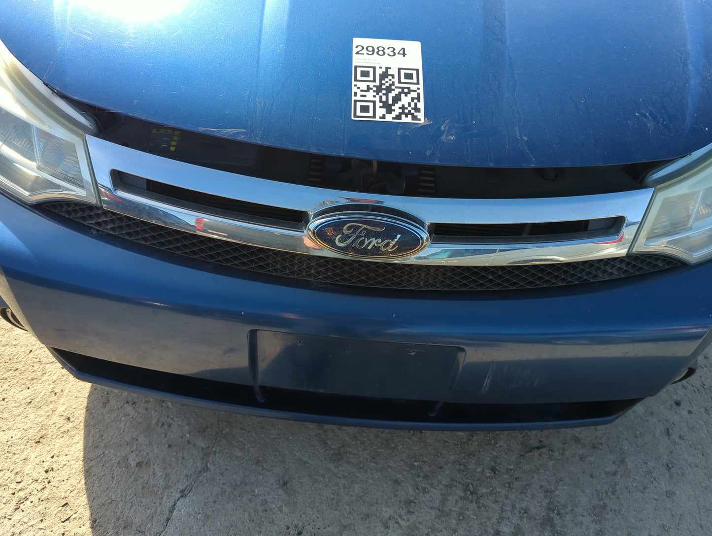 2008-2011 Ford Focus Front Grille Bumper Not Included 1405262 - Oemusedautoparts1.com