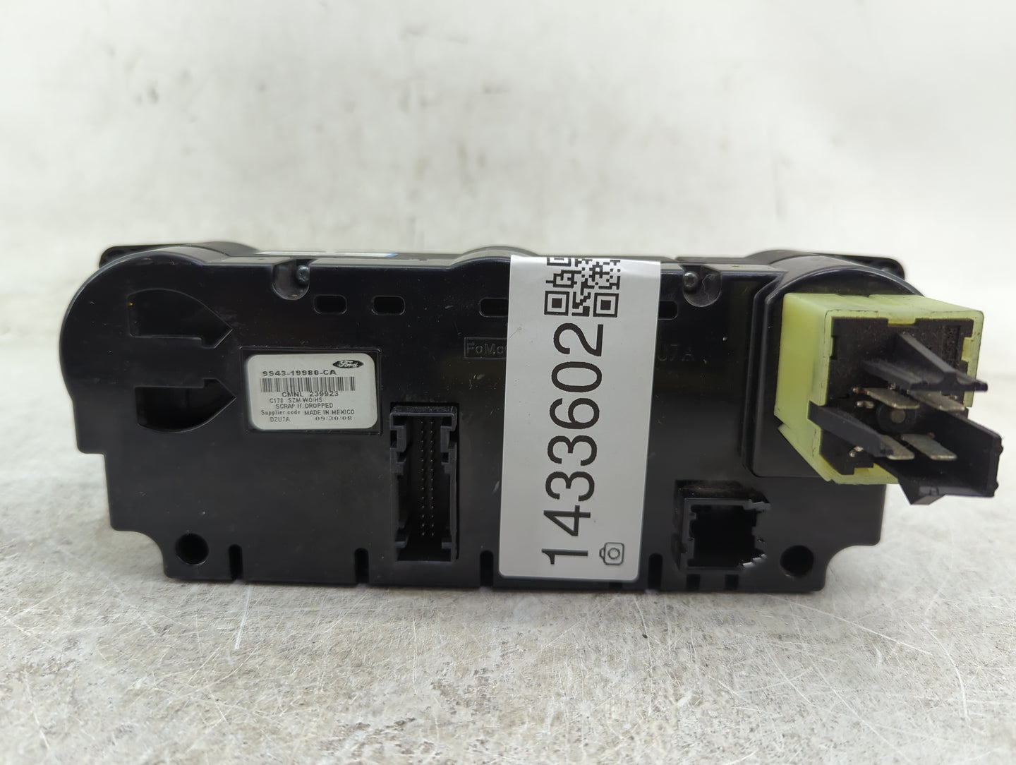 2008-2011 Ford Focus Climate Control Module Temperature AC/Heater Replacement P/N:9S43-19980-CA Fits Fits 2008 2009 2010 201