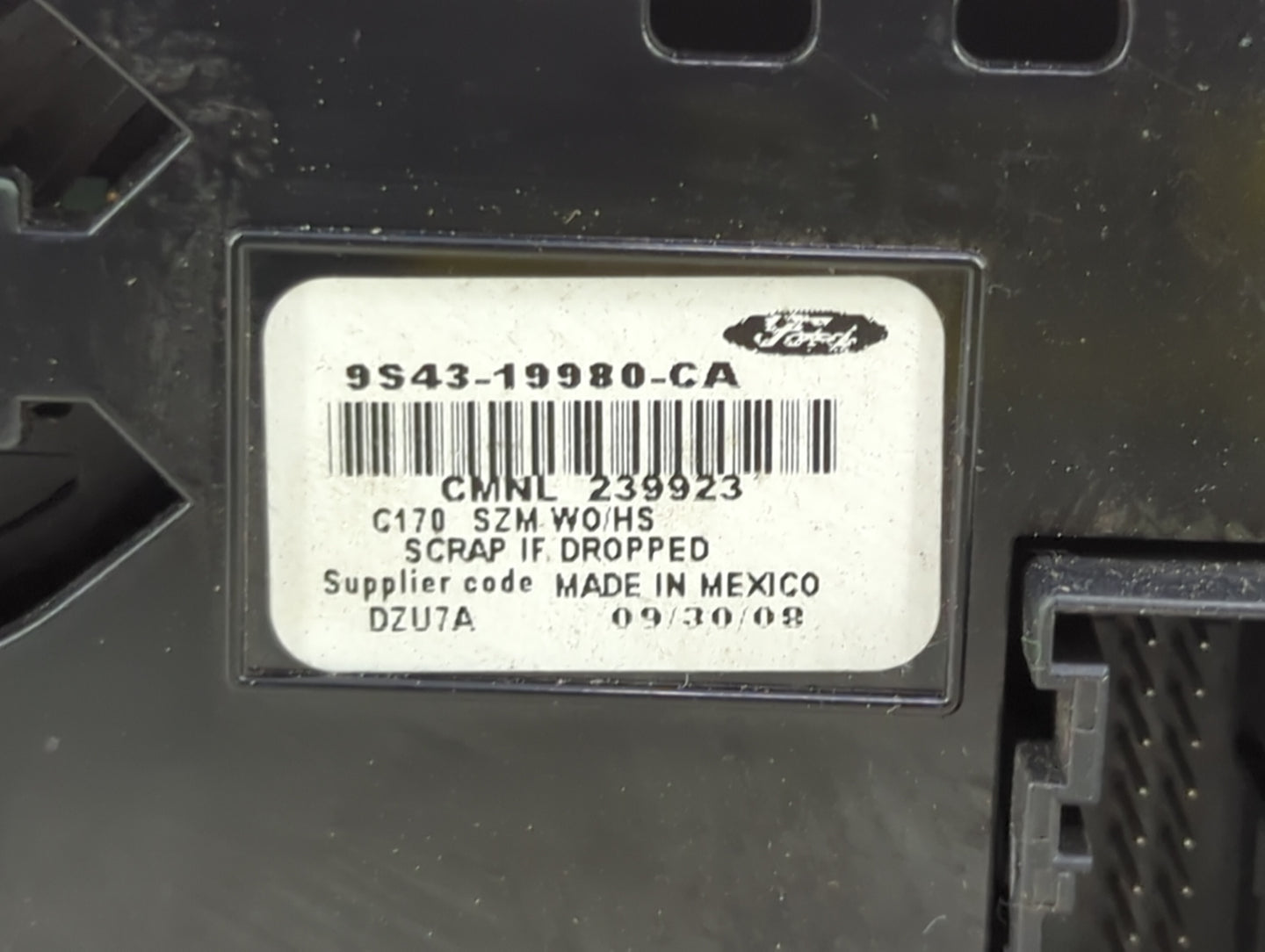 2008-2011 Ford Focus Climate Control Module Temperature AC/Heater Replacement P/N:9S43-19980-CA Fits Fits 2008 2009 2010 201