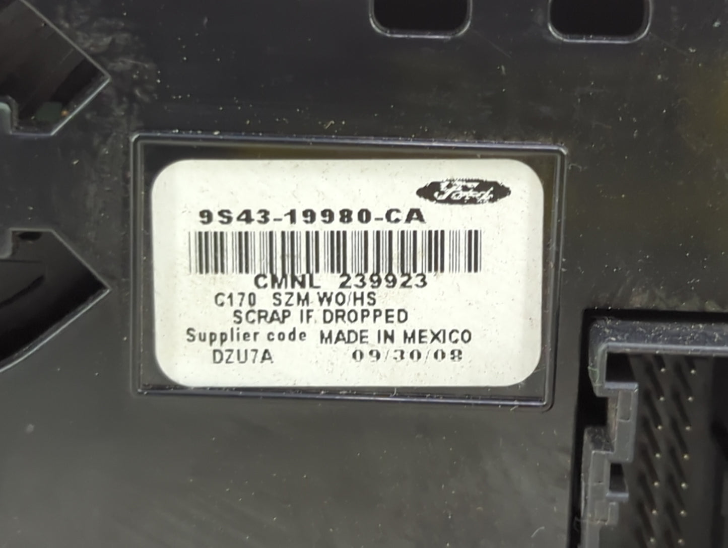 2008-2011 Ford Focus Climate Control Module Temperature AC/Heater Replacement P/N:9S43-19980-CA Fits Fits 2008 2009 2010 201