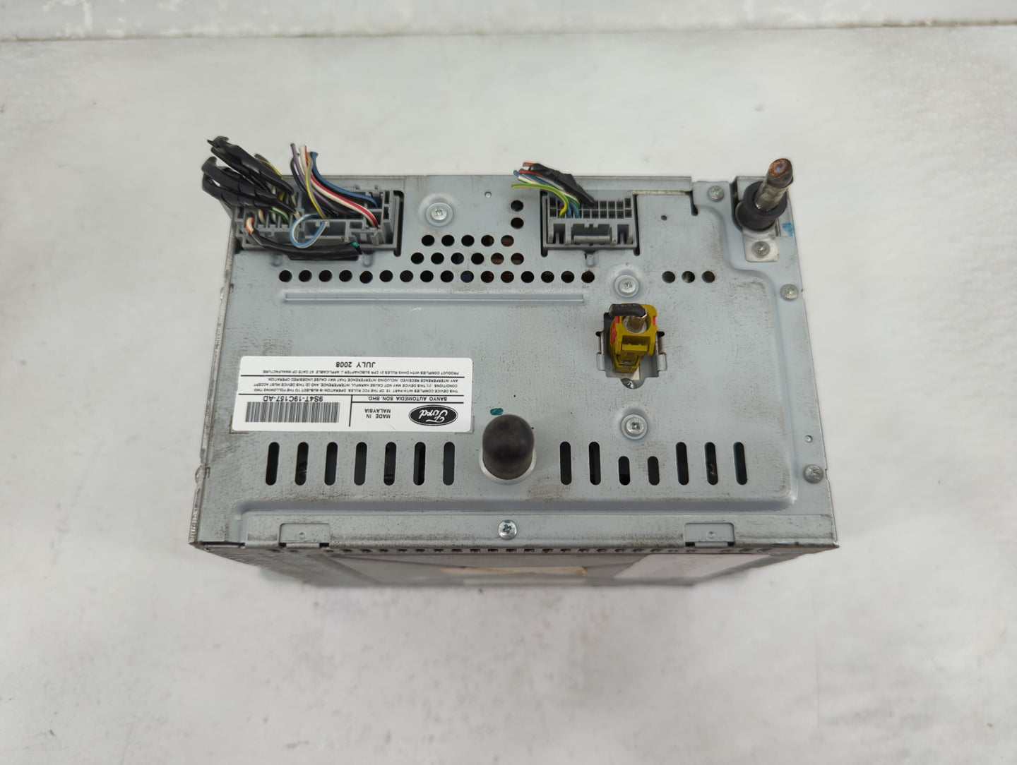2009-2011 Ford Focus Radio AM FM Cd Player Receiver Replacement P/N:9S4T-19C107-AD 9S4T18C869BD Fits Fits 2009 2010 2011 OEM
