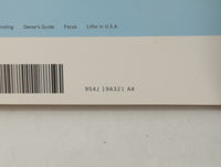 2009 Ford Focus Owners Manual Book Guide OEM Used Auto Parts - Oemusedautoparts1.com