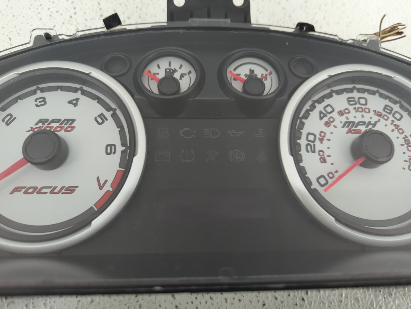 2009 Ford Focus Instrument Cluster Speedometer Gauges P/N:9S4T-10849-BD Fits OEM Used Auto Parts - Oemusedautoparts1.com