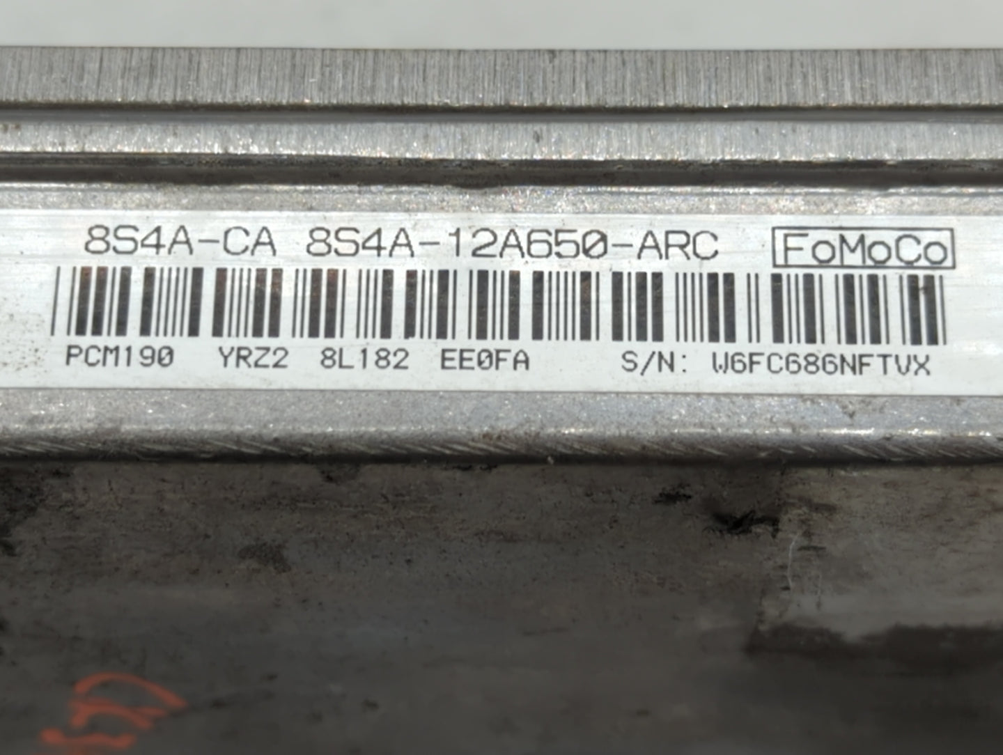 2008-2011 Ford Focus PCM Engine Control Computer ECU ECM PCU OEM P/N:8S4A-12A650-ARD 8S4A-12A650-AJA Fits Fits 2008 2009 201