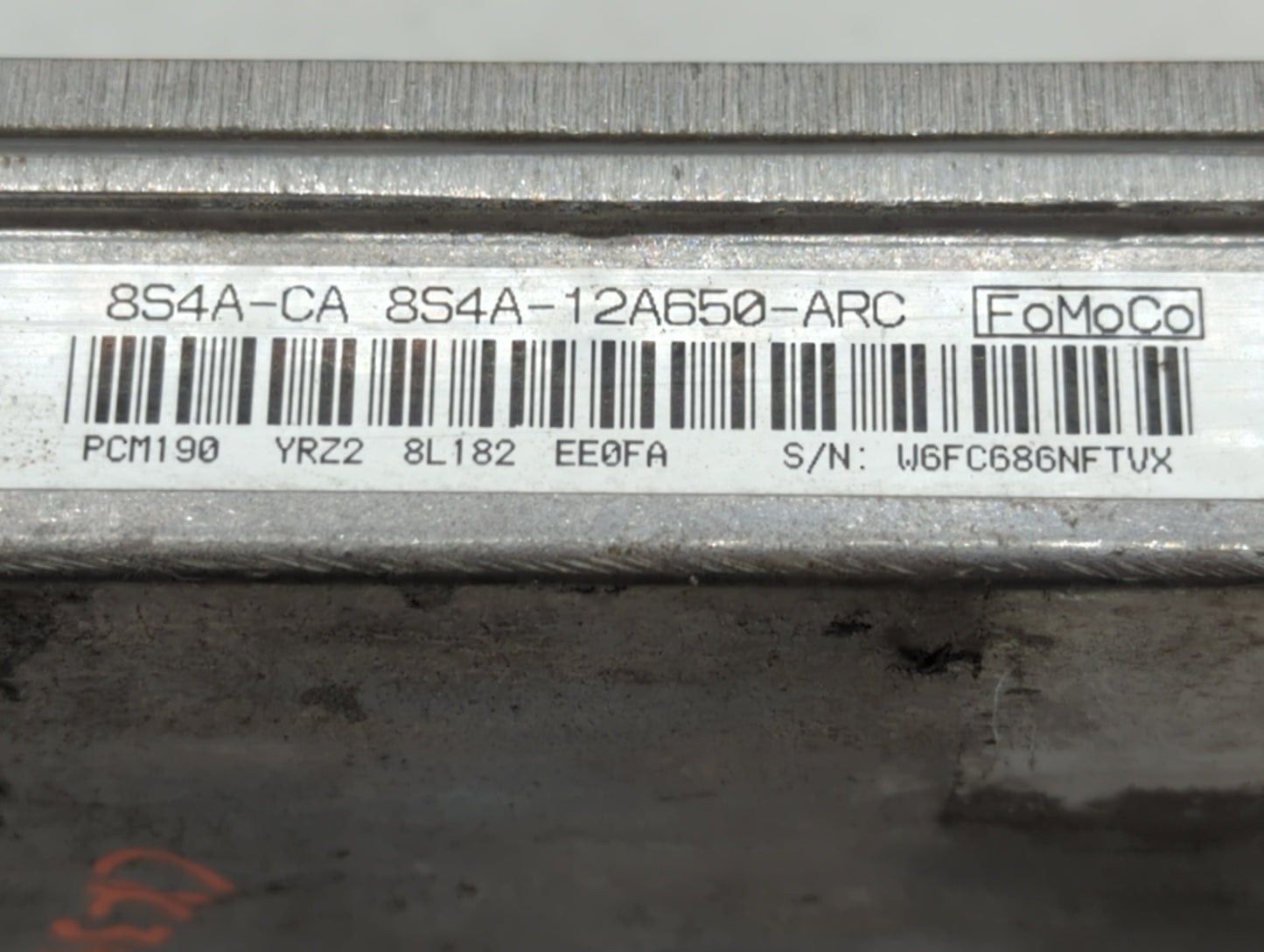 2008-2011 Ford Focus PCM Engine Control Computer ECU ECM PCU OEM P/N:8S4A-12A650-ARD 8S4A-12A650-AJA Fits Fits 2008 2009 201