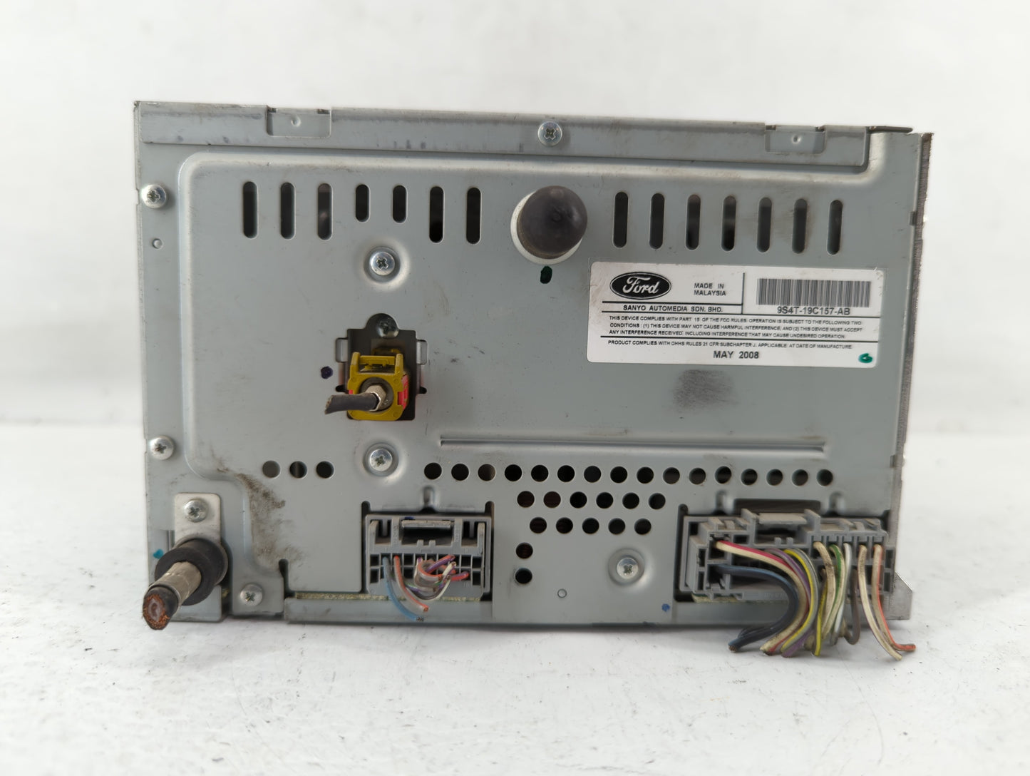 2009 Ford Focus Radio AM FM Cd Player Receiver Replacement P/N:9S4T-19C157AB Fits OEM Used Auto Parts - Oemusedautoparts1.co