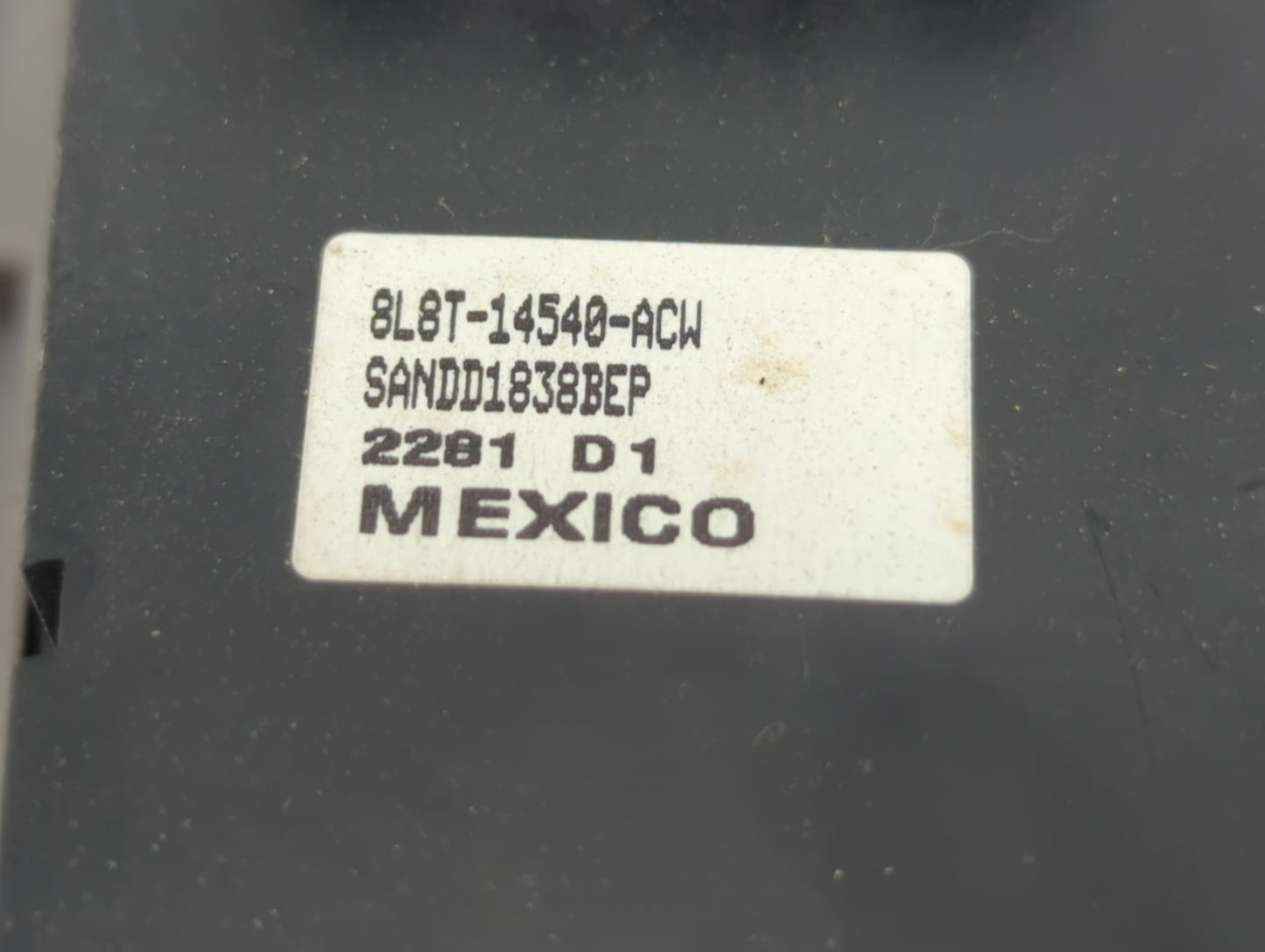 2008-2011 Ford Focus Master Power Window Switch Replacement Driver Side Left P/N:8L8T-14540-ACW Fits Fits 2008 2009 2010 201
