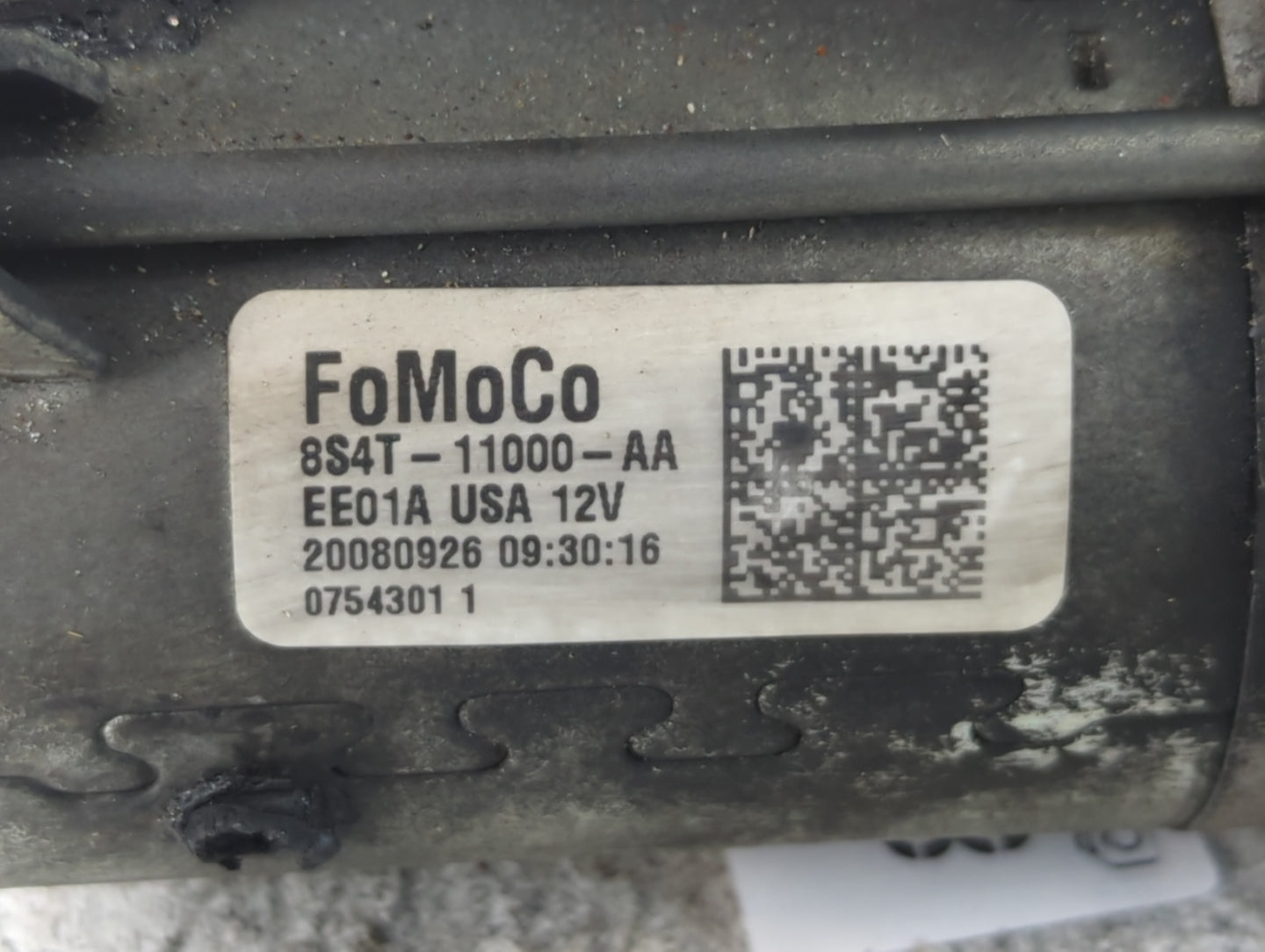 2003-2012 Ford Focus Car Starter Motor Solenoid OEM P/N:8S4T-11000-AA Fits OEM Used Auto Parts - Oemusedautoparts1.com