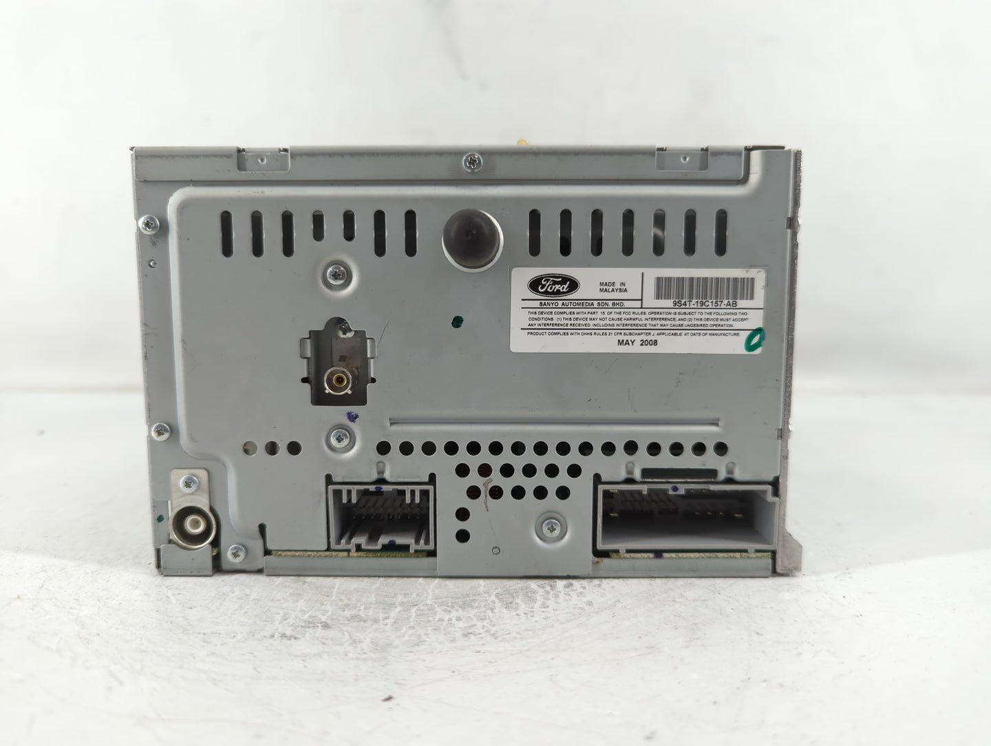 2009 Ford Focus Radio AM FM Cd Player Receiver Replacement P/N:9S4T-19C157-AE Fits OEM Used Auto Parts - Oemusedautoparts1.c