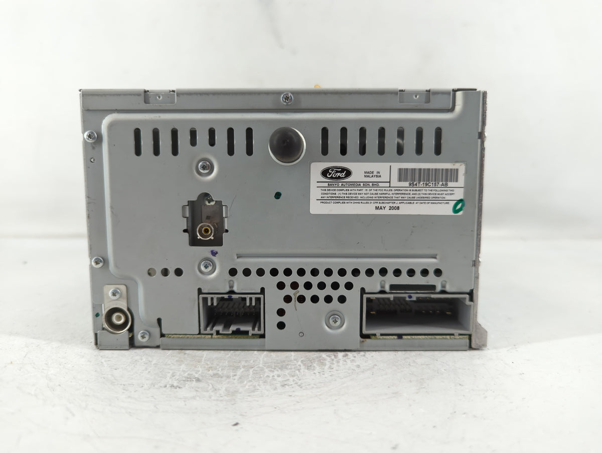 2009 Ford Focus Radio AM FM Cd Player Receiver Replacement P/N:9S4T-19C157-AE OEM Used Auto Parts - Oemusedautoparts1.com