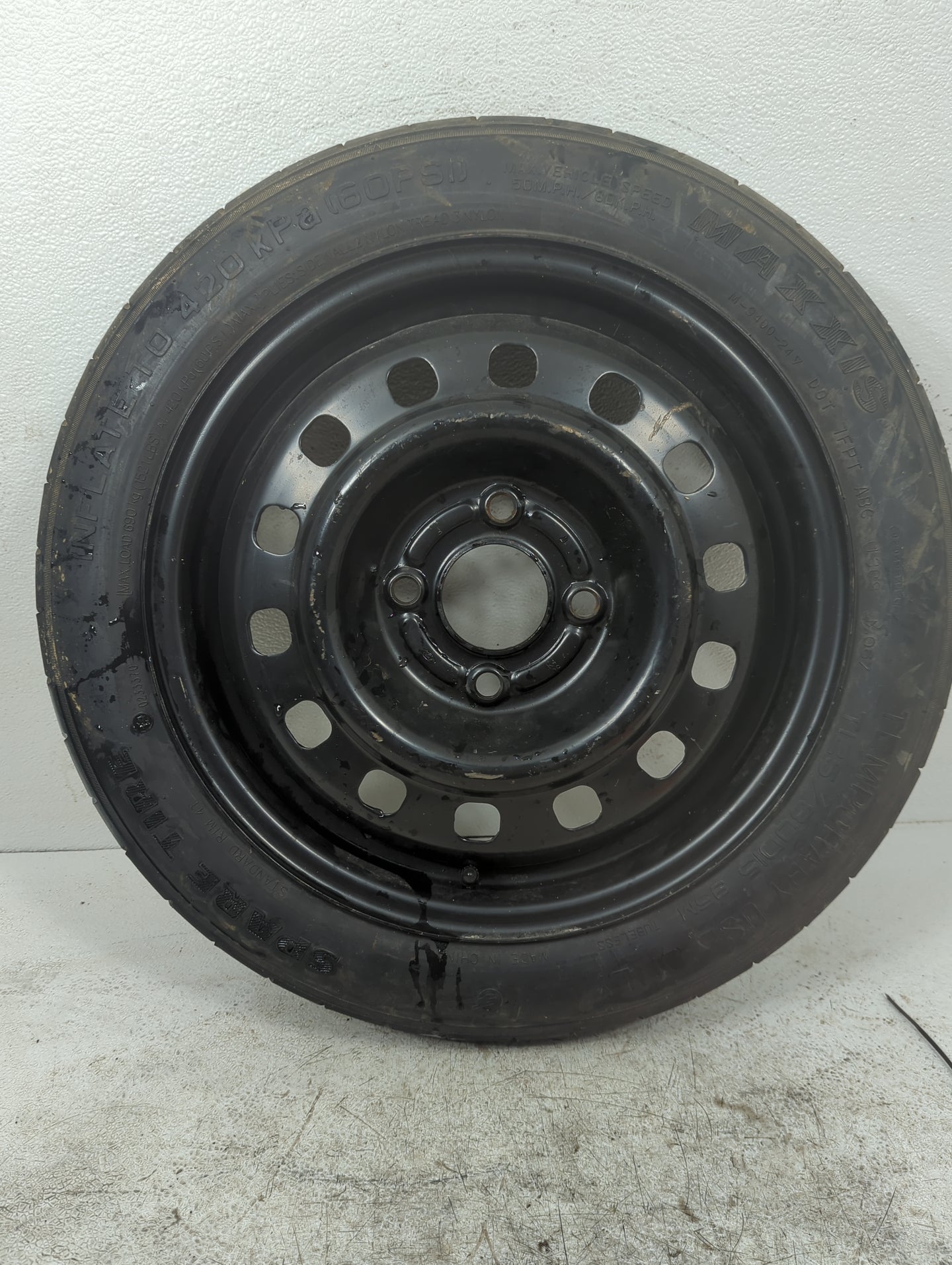 2000-2011 Ford Focus Spare Donut Tire Wheel Rim Oem 842250 - Oemusedautoparts1.com