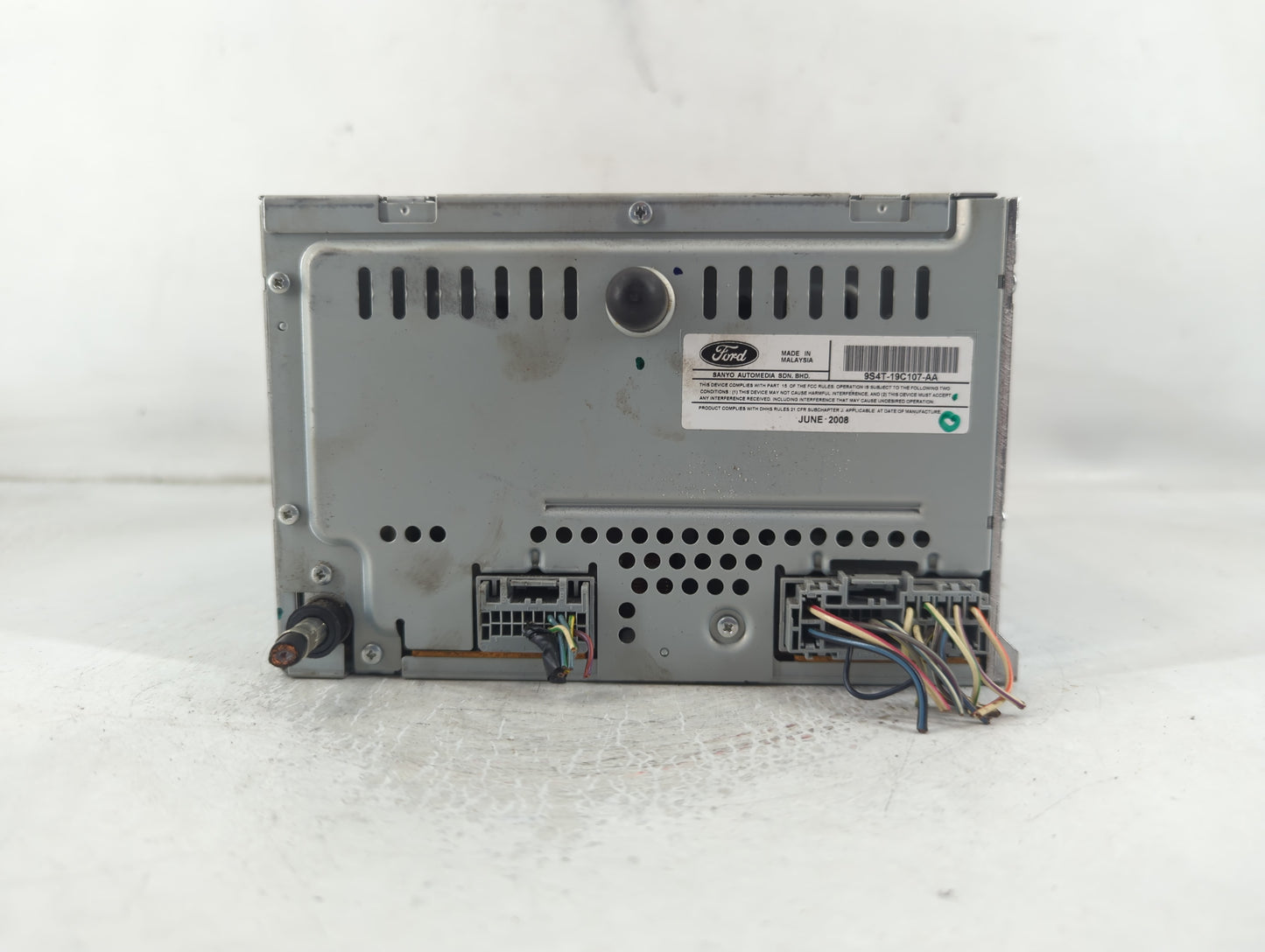 2009 Ford Focus Radio AM FM Cd Player Receiver Replacement P/N:9S4T-19C107-AA Fits OEM Used Auto Parts - Oemusedautoparts1.c