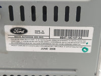 2009 Ford Focus Radio AM FM Cd Player Receiver Replacement P/N:9S4T-19C107-AA Fits OEM Used Auto Parts - Oemusedautoparts1.c