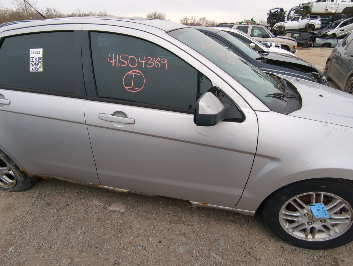 2008-2010 Ford Focus Passenger Front Door Oem - Oemusedautoparts1.com