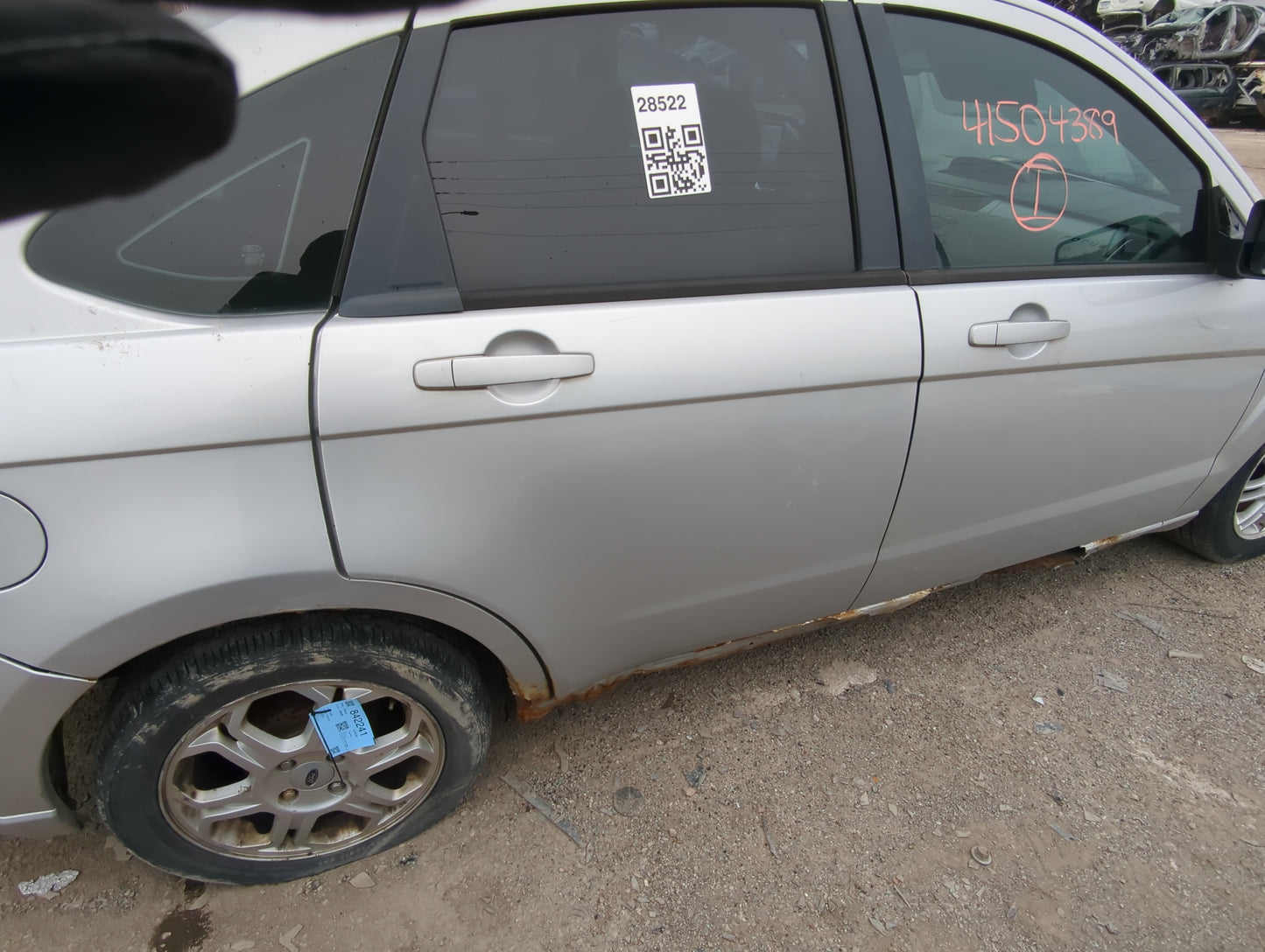 2008-2011 Ford Focus Passenger Rear Door Oem 846955 - Oemusedautoparts1.com