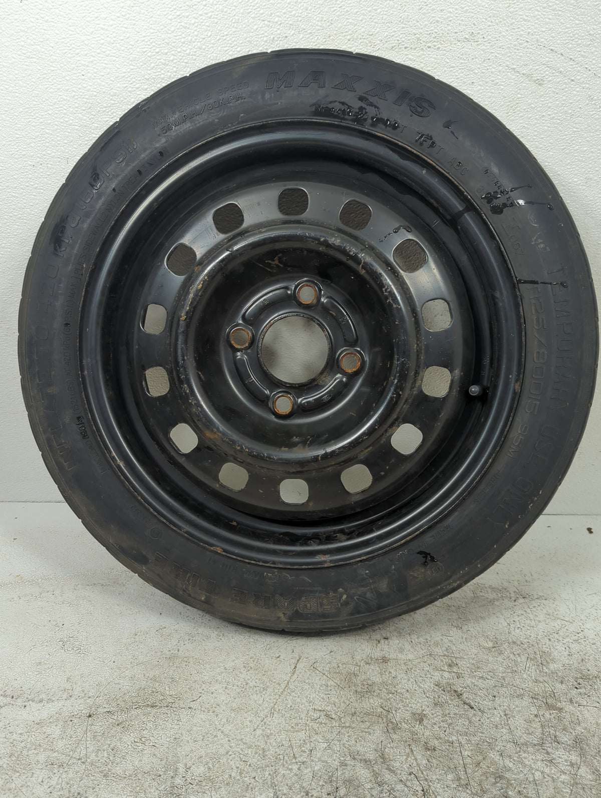 2009 Ford Focus Spare Donut Tire Wheel Rim Oem - Oemusedautoparts1.com
