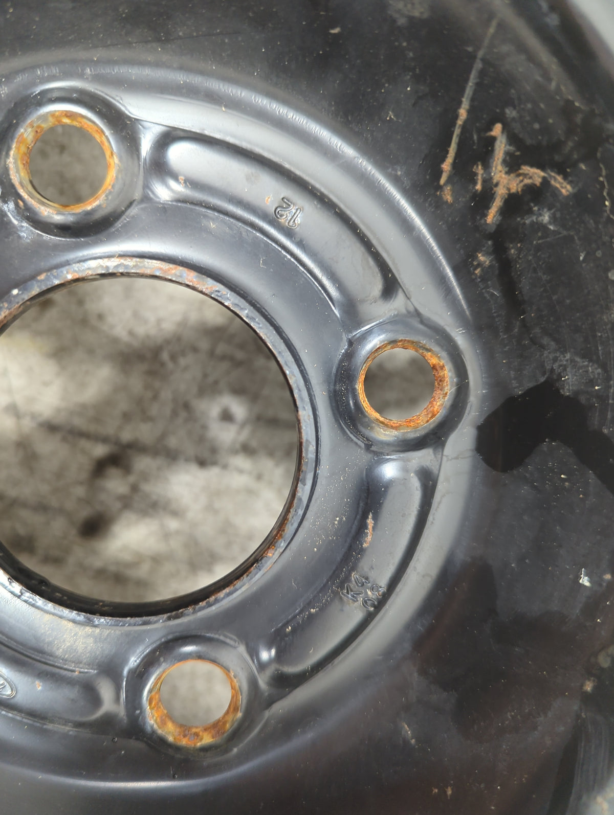 2009 Ford Focus Spare Donut Tire Wheel Rim Oem - Oemusedautoparts1.com
